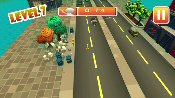 Игра Highway Cross, скриншот