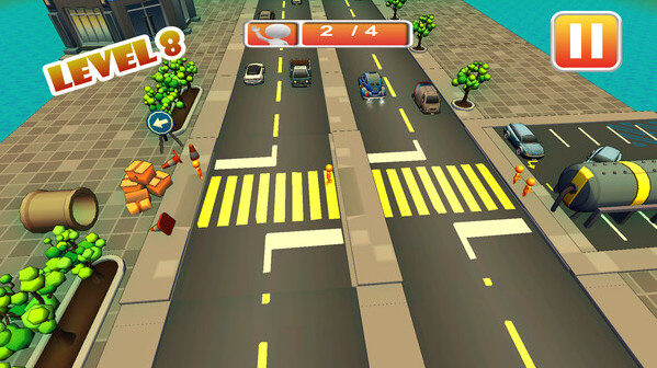 Игра Highway Cross, скриншот