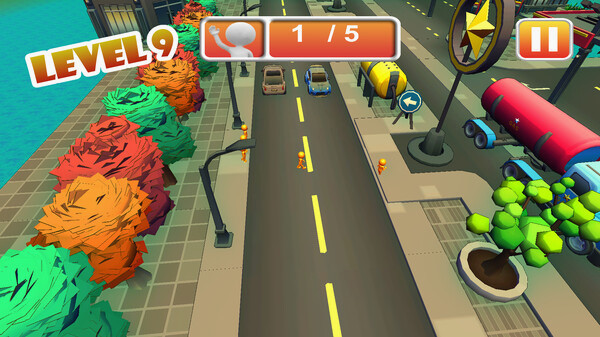 Игра Highway Cross, скриншот