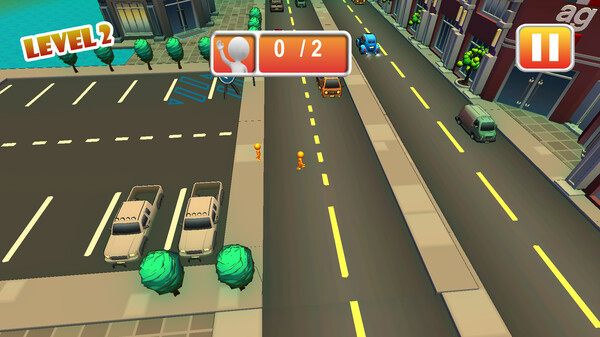 Игра Highway Cross, скриншот