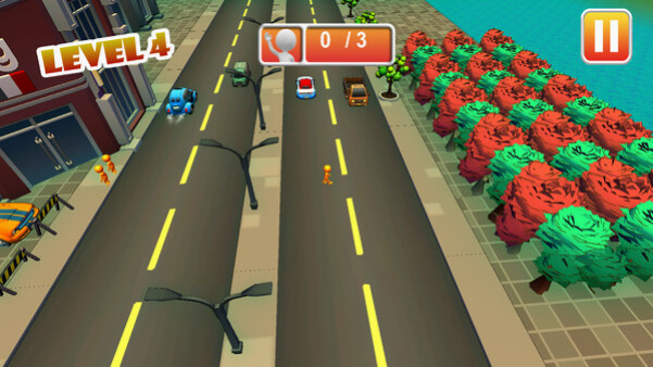 Игра Highway Cross, скриншот