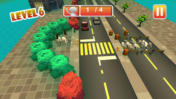 Игра Highway Cross, скриншот