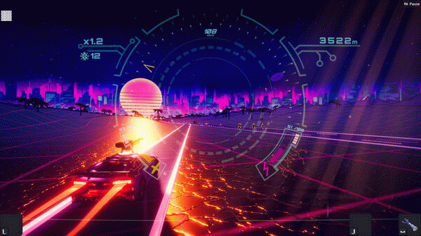 Игра Highway Hijinks, скриншот