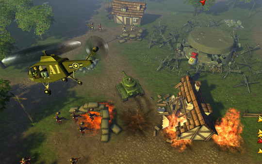 Игра Hills Of Glory 3D, скриншот