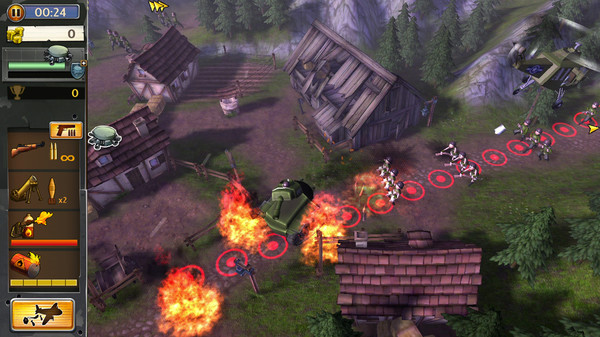 Игра Hills Of Glory 3D, скриншот
