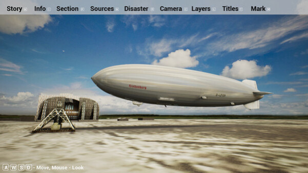 Игра Hindenburg 3D, скриншот