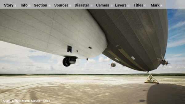 Игра Hindenburg 3D, скриншот