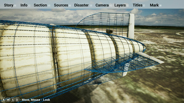 Игра Hindenburg 3D, скриншот