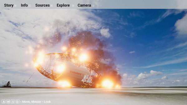 Игра Hindenburg 3D, скриншот