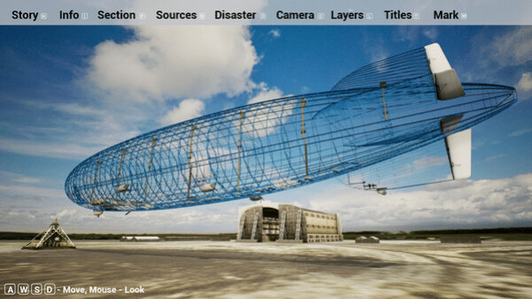 Игра Hindenburg 3D, скриншот