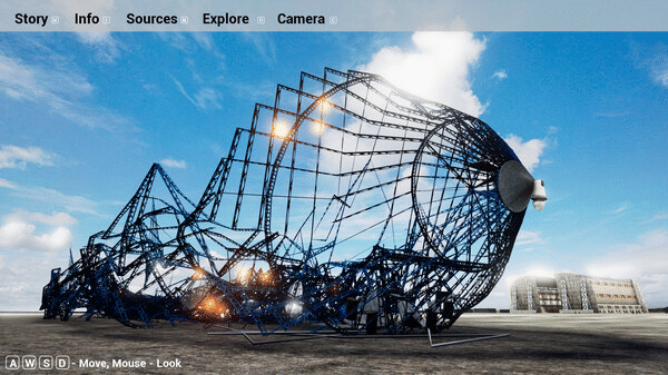 Игра Hindenburg 3D, скриншот