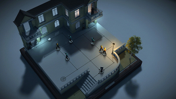 Игра Hitman GO, скриншот