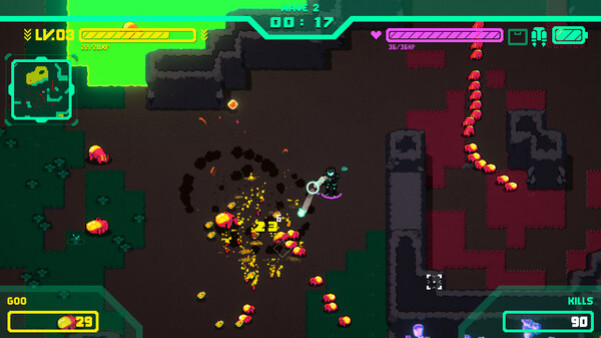 Игра Hive Jump 2: Survivors, скриншот