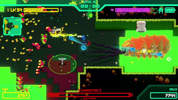 Игра Hive Jump 2: Survivors, скриншот