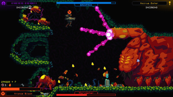 Игра Hive Jump, скриншот