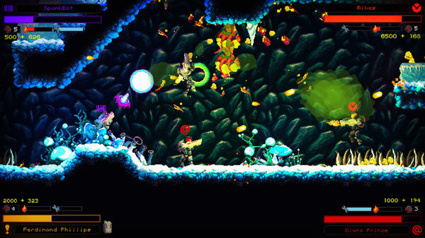 Игра Hive Jump, скриншот