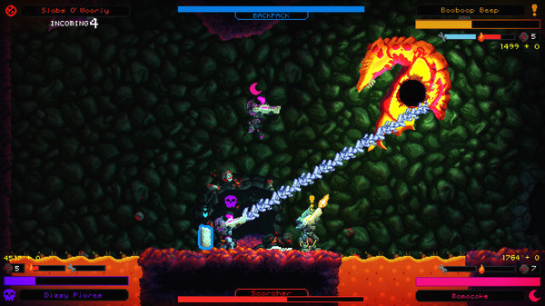 Игра Hive Jump, скриншот