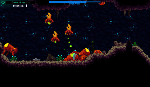 Игра Hive Jump, скриншот