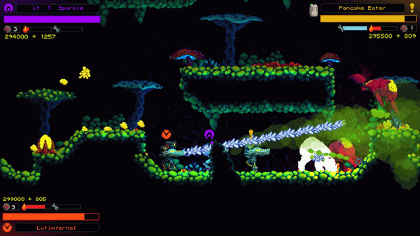 Игра Hive Jump, скриншот