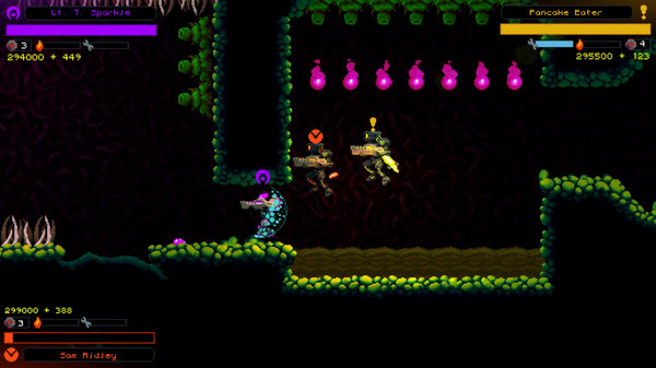 Игра Hive Jump, скриншот