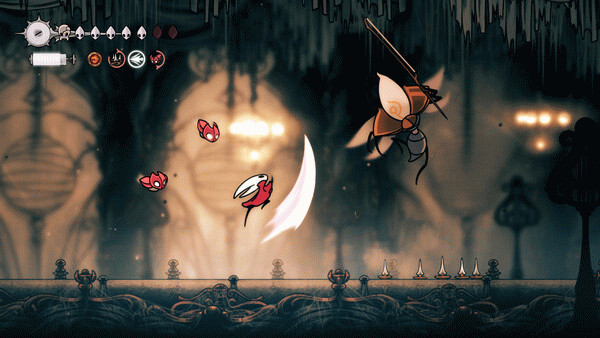 Игра Hollow Knight: Silksong, скриншот