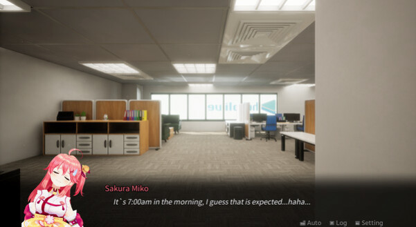 Игра Holo ADV: SakuraSingularity.exe, скриншот