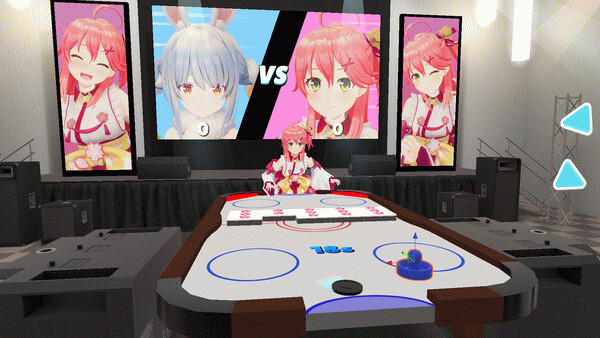 Игра Holo Hockey, скриншот