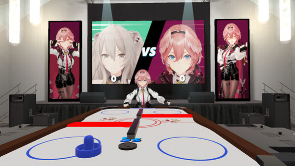 Игра Holo Hockey, скриншот