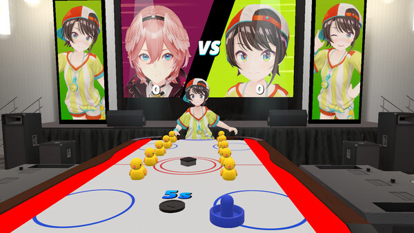 Игра Holo Hockey, скриншот