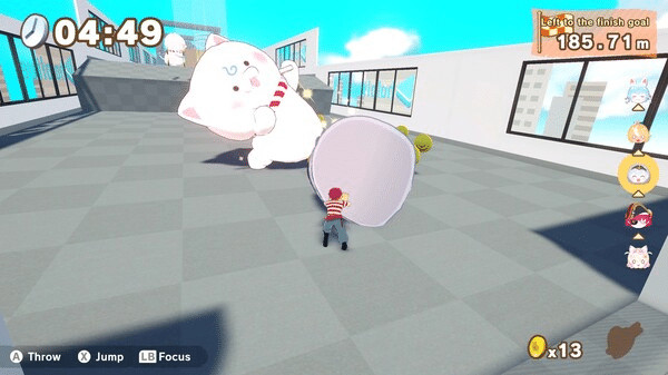 Игра ホロライブごろごろマウンテン, скриншот