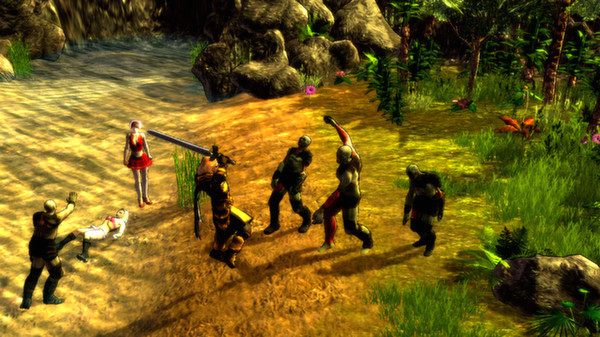 Игра Holy Avatar vs. Maidens of the Dead, скриншот