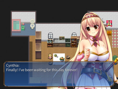Игра Holy Paladin Cynthia, скриншот