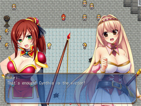 Игра Holy Paladin Cynthia, скриншот