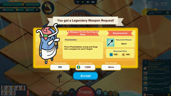Игра Holy Potatoes! A Weapon Shop?! - Spud Tales: Journey to Olympus, скриншот