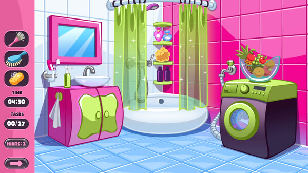 Игра Home Cleaning: Cozy Baby Cleanup, скриншот