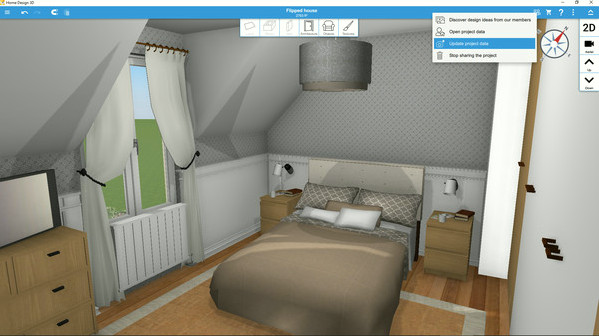 Игра Home Design 3D, скриншот