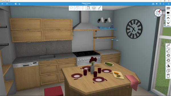 Игра Home Design 3D, скриншот