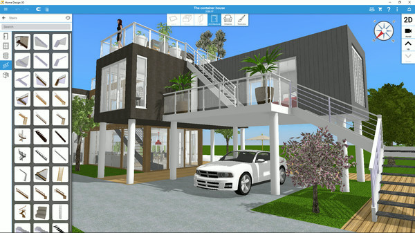 Игра Home Design 3D, скриншот