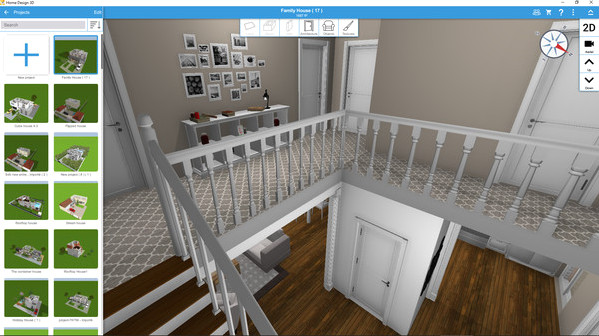 Игра Home Design 3D, скриншот