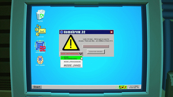 Игра Homebrew32, скриншот