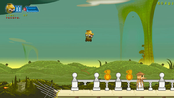 Игра Homelessvania, скриншот