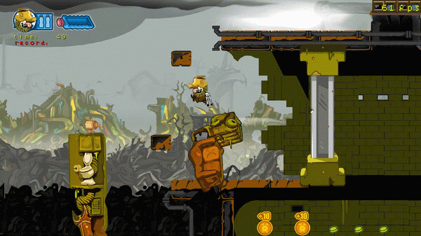 Игра Homelessvania, скриншот