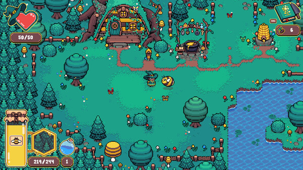 Игра Honeymancer, скриншот