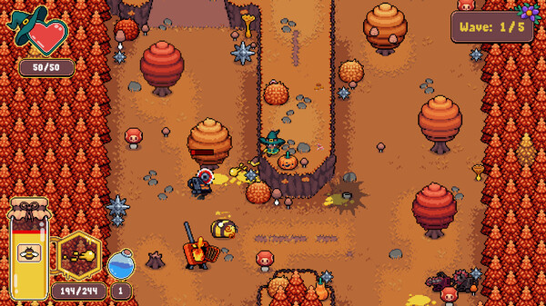 Игра Honeymancer, скриншот