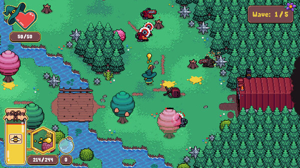 Игра Honeymancer, скриншот