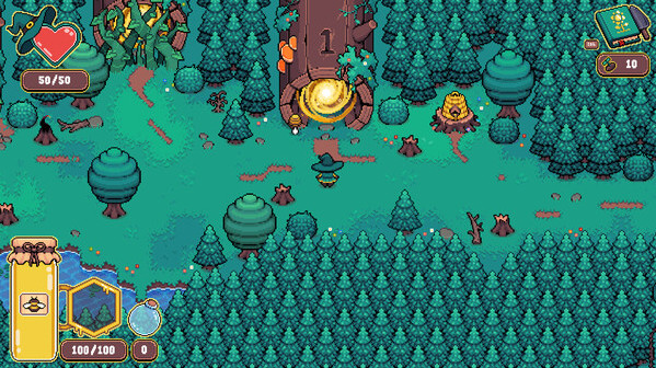 Игра Honeymancer, скриншот