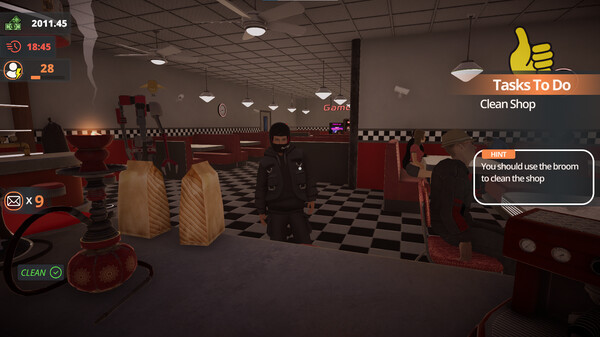 Игра Hookah Cafe Simulator, скриншот