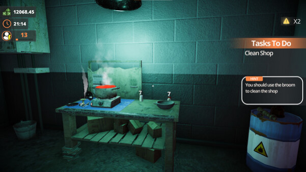 Игра Hookah Cafe Simulator, скриншот