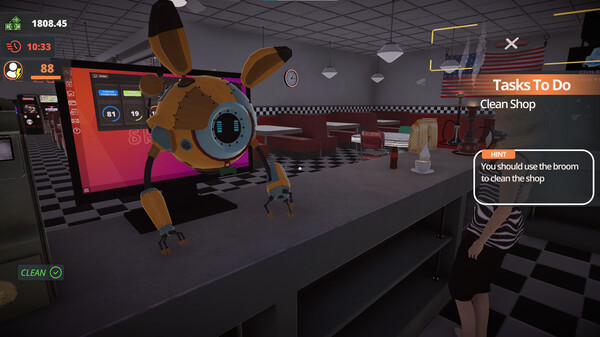 Игра Hookah Cafe Simulator, скриншот