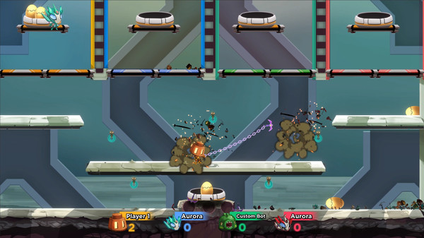 Игра Hookbots, скриншот